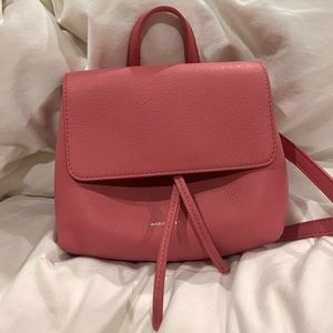 Mansur Gavriel mini soft lady bag in color blush